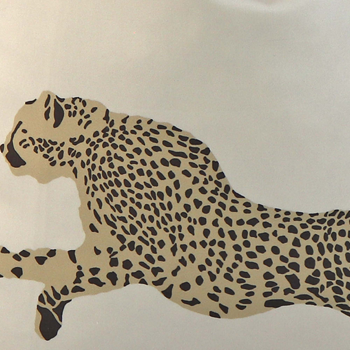 Leaping Cheetah Dune / 4x4 inch Fabric Swatch