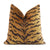 The Cat's Meow | New Animal Print Accent Pillow Covers | Tigre Silk Velvet Pillow Cover
