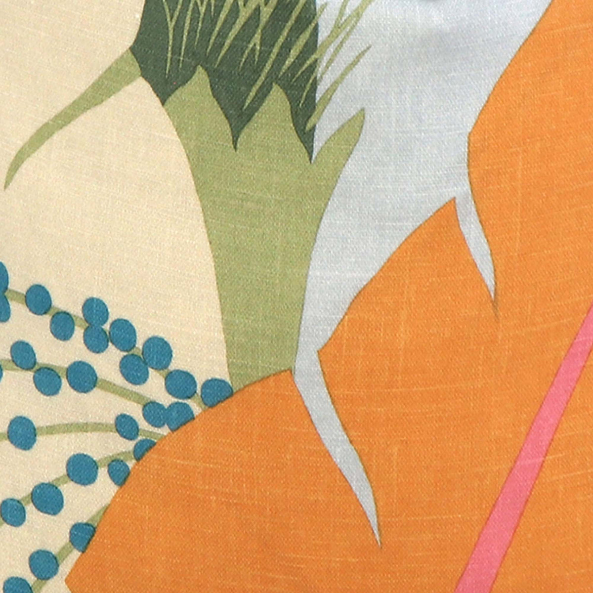 Ananas Tropical / 4x4 inch Fabric Swatch