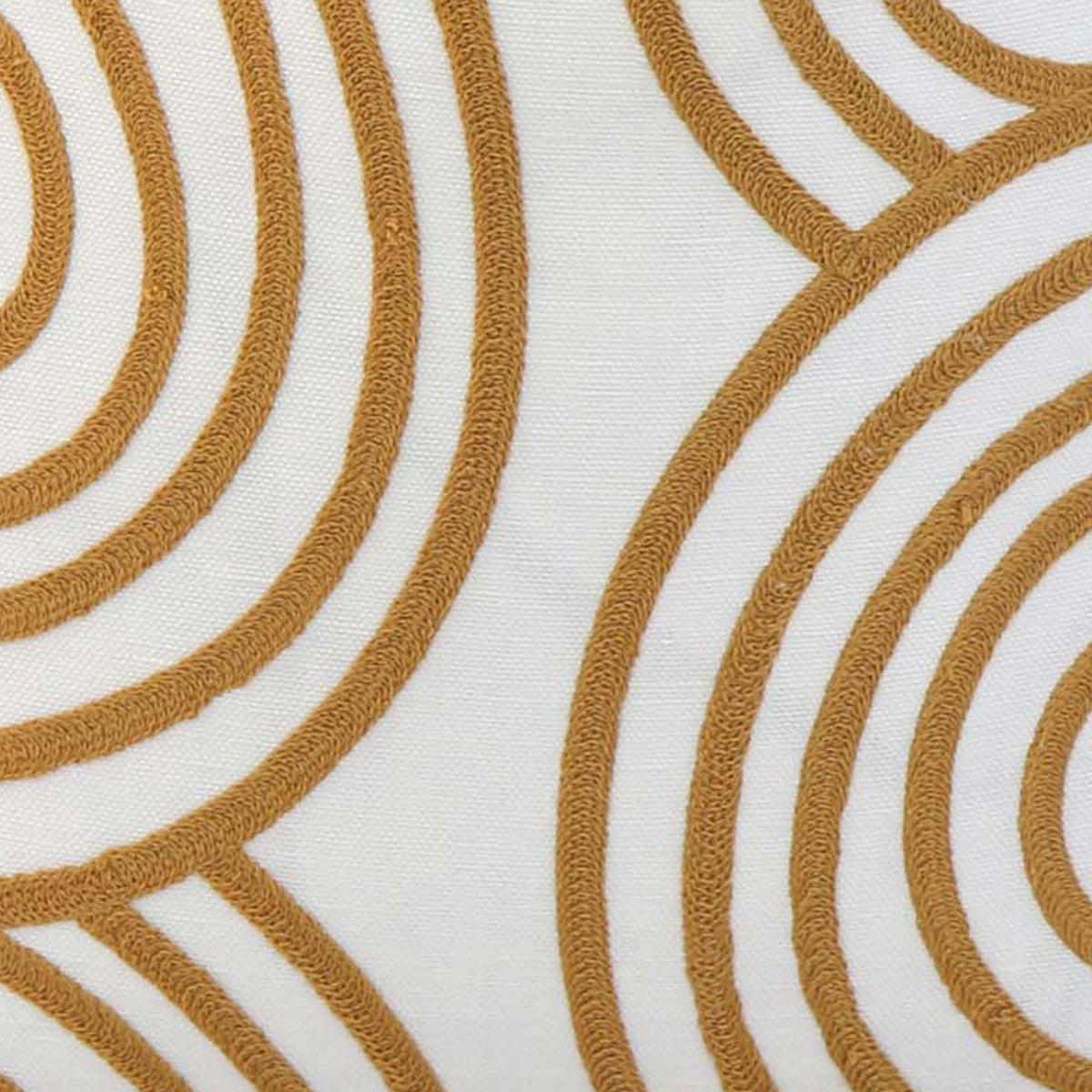 Giraldi Embroidery Gold / 4x4 inch Fabric Swatch