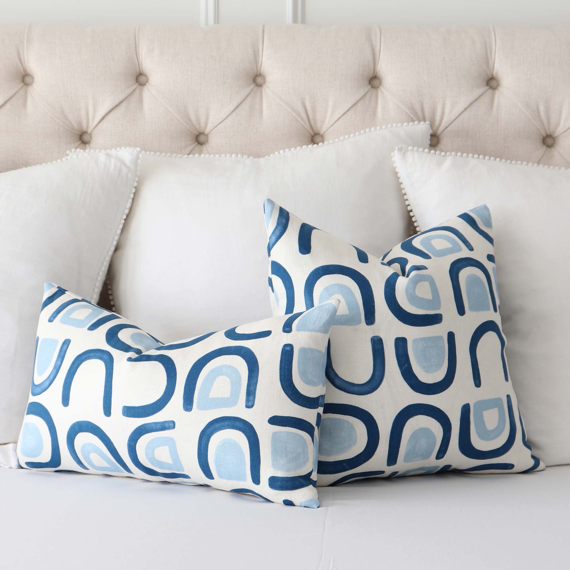 https://www.chloeandolive.com/cdn/shop/products/Schumacher-Hidaya-Williams-Threshold-Lapis-Blue-180422-Graphic-Print-Linen-Decorative-Throw-Pillow-Cover-on-Bed-with-Large-White-Pillows_5000x.jpg?v=1665942889