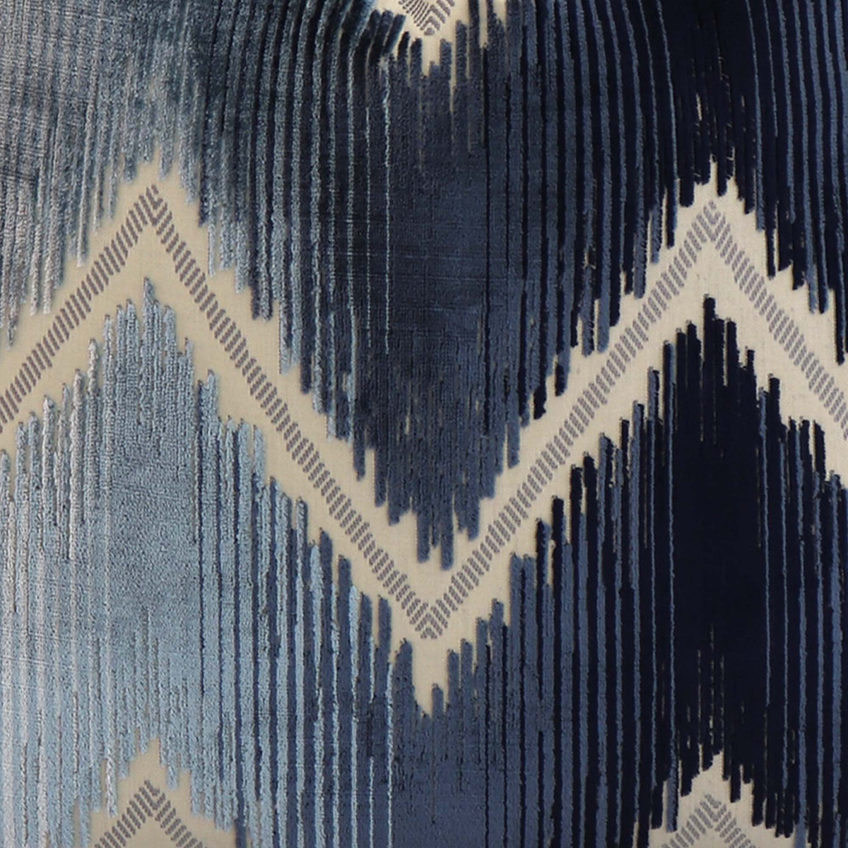 Shock Wave Velvet Midnight / 4x4 inch Fabric Swatch