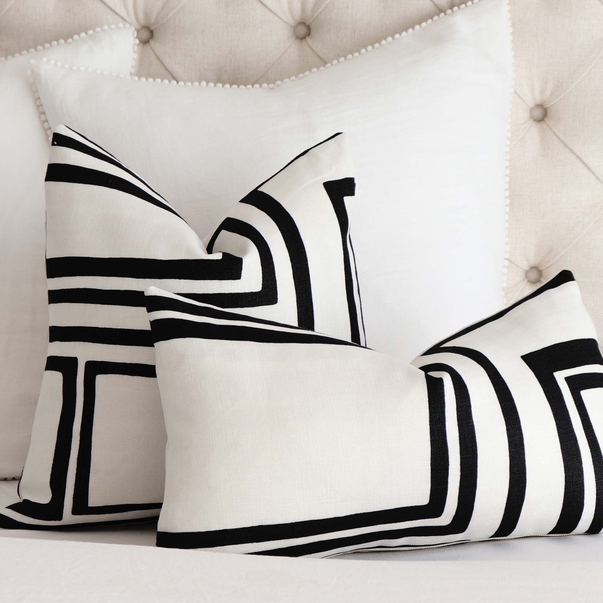 Contemporary Light Brown Modern Sofa Pillows, Large Square Modern Thro