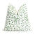 Les Touches Green Designer Pillow Cover