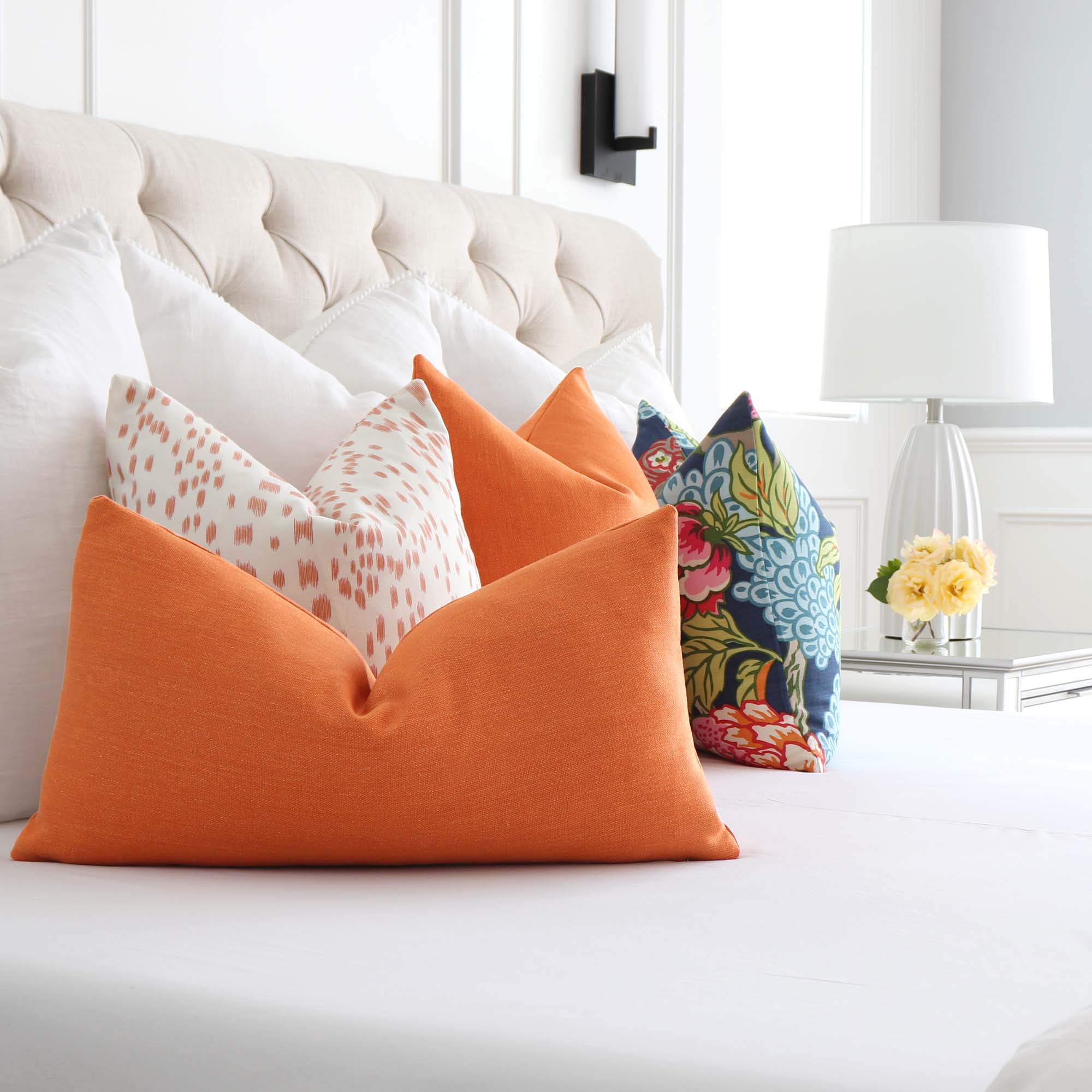 Orange Accent Pillows