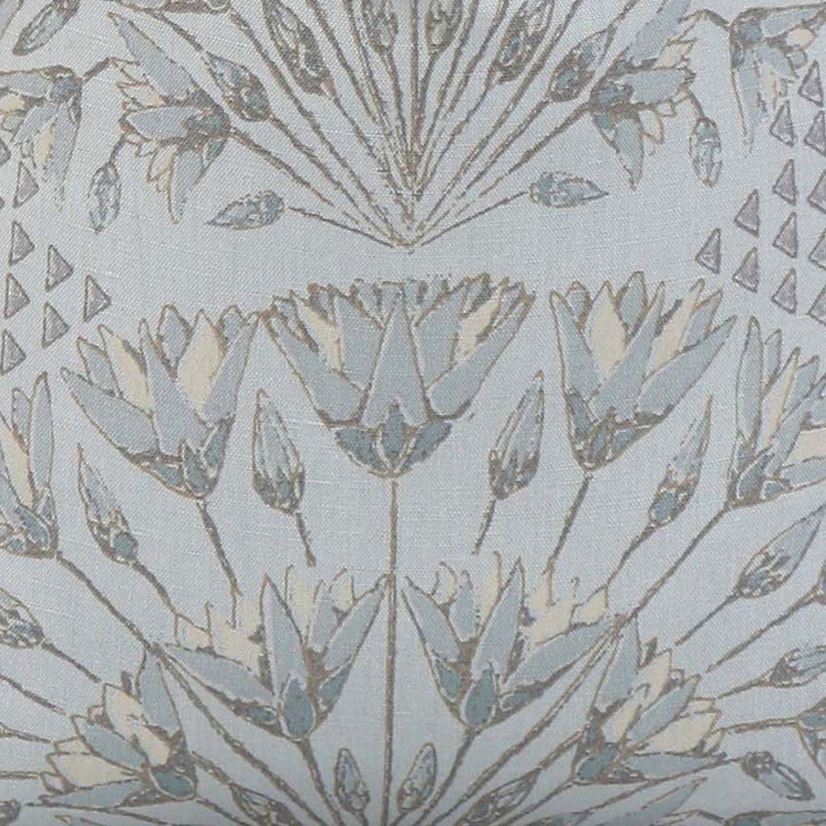 Cairo Floral Spa Blue / 4x4 inch Fabric Swatch