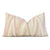 Thibaut Anna French Highland Peak Blush Pink Chevron Linen Designer Decorative Lumbar Throw Pillow Cover 
