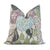 Thibaut Anna French Laura Lavender Purple and Green Floral Linen Designer Decorative Throw Pillow Cover
