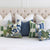 Thibaut Asian Scenic Blue and Green Chinoiserie Designer Luxury Decorative Throw Pillow Cover with Matching Throw Pillows