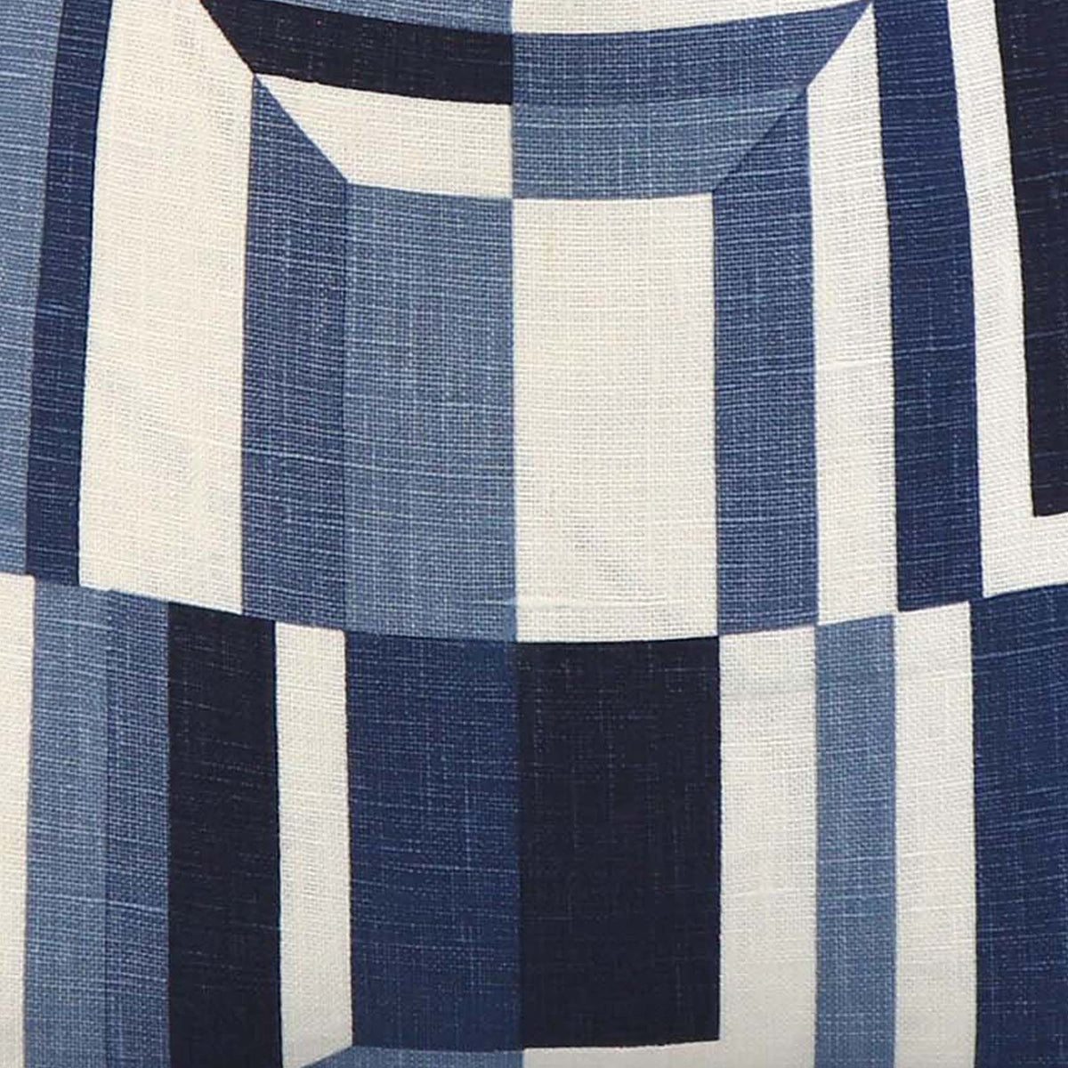 Cubism Navy / 4x4 inch Fabric Swatch