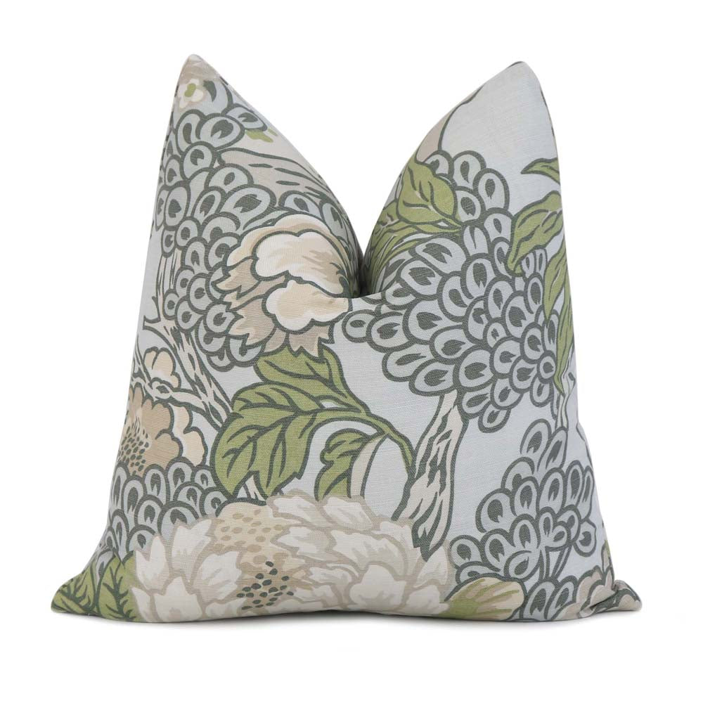 Thibaut Honshu Robin's Egg Light Blue Luxury Designer Throw Pillow Cover