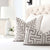 Thibaut Ming Trail Velvet Gray Designer Luxury Throw Pillow Cover