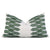 Thibaut Nola Stripe Green Embroidery Geometric Designer Decorative Lumbar Throw Pillow Cover