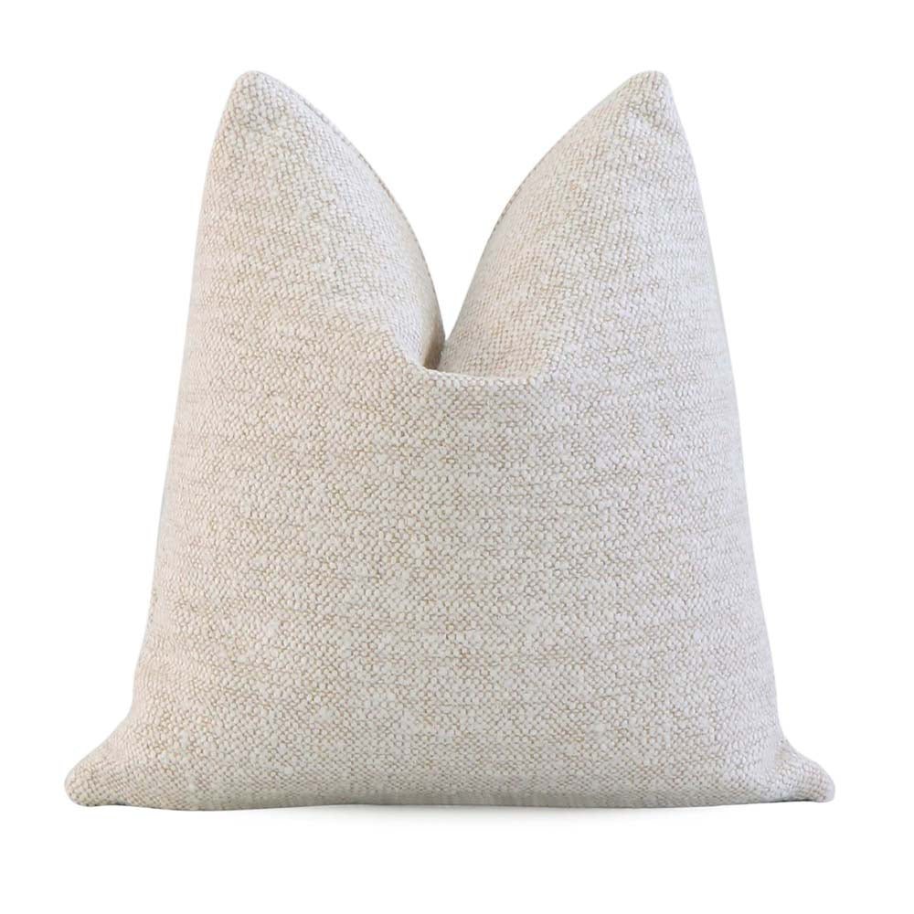 Thibaut Sasso Parchment Textured Soft Decorative Throw Pillow Cover