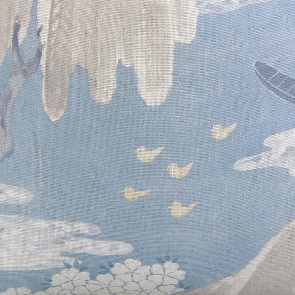 Willow Tree Soft Blue / 4x4 inch Fabric Swatch