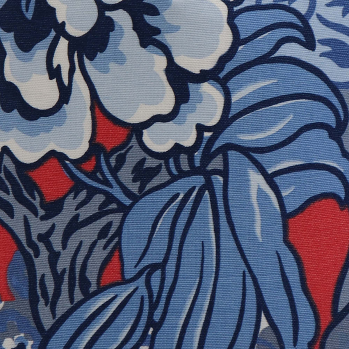 Honshu Red and Blue / 4x4 inch Fabric Swatch