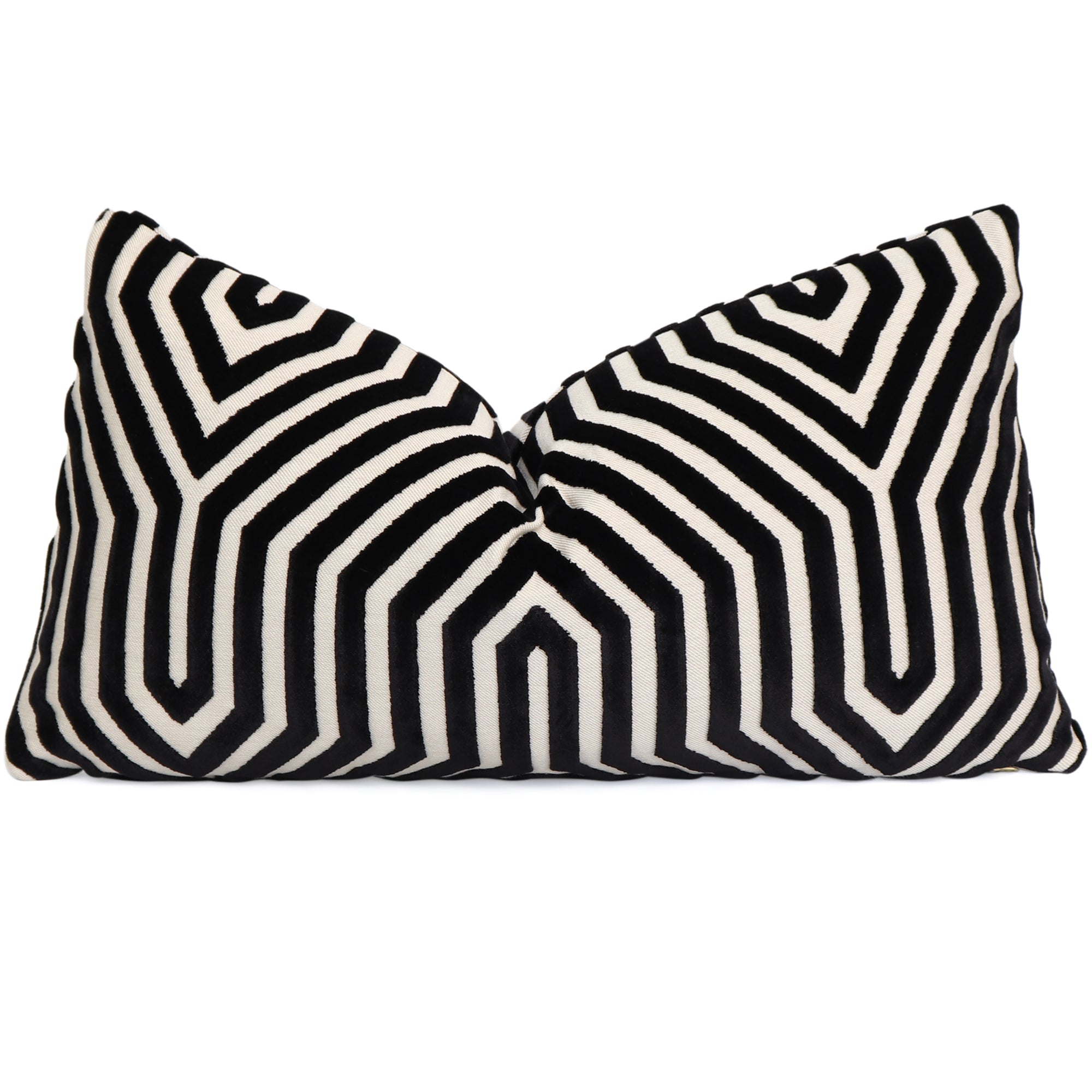 Fabric Black & White Stripe Velvet Fabric, for Upholstery, Cushion,  Drapery, Bedding, Slip Cover, 