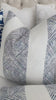 Thibaut Clipperton Stripe Navy and White Designer Luxury Linen Throw Pillow Cover Product Video