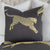Scalamandre Leaping Cheetah Black Magic Designer Decorative Throw Pillow Cover Product Video