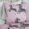Scalamandre Zebras Petite Peony Pink Designer Animal Print Throw Pillow Cover Product Video