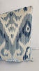 Scalamandre Tashkent Pacific Blue Ikat Velvet Designer Luxury Throw Pillow Cover Product Video
