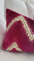 Schumacher Shock Wave Velvet Ruby Red Designer Luxury Throw Pillow Cover Product Video