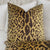 Scalamandre Leopardo Ivory Gold Black Silk Velvet Animal Skin Pattern Designer Throw Pillow Cover Product Video