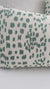 Brunschwig Fils Les Touches Embroidered Jade Green Throw Pillow Cover Product Video