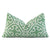 Scalamandre Ailin Lattice Weave Jade Green Luxury Designer Decorative Lumbar Throw Pillow Cover