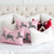 Scalamandre Zebras Petite Peony Pink Designer Animal Print Throw Pillow Cover with Coordinating Throw Pillows