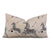 Scalamandre Zebras Petite Sand Designer Animal Print Lumbar Throw Pillow Cover