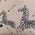 Zebras Petite Sand / 4x4 inch Fabric Swatch