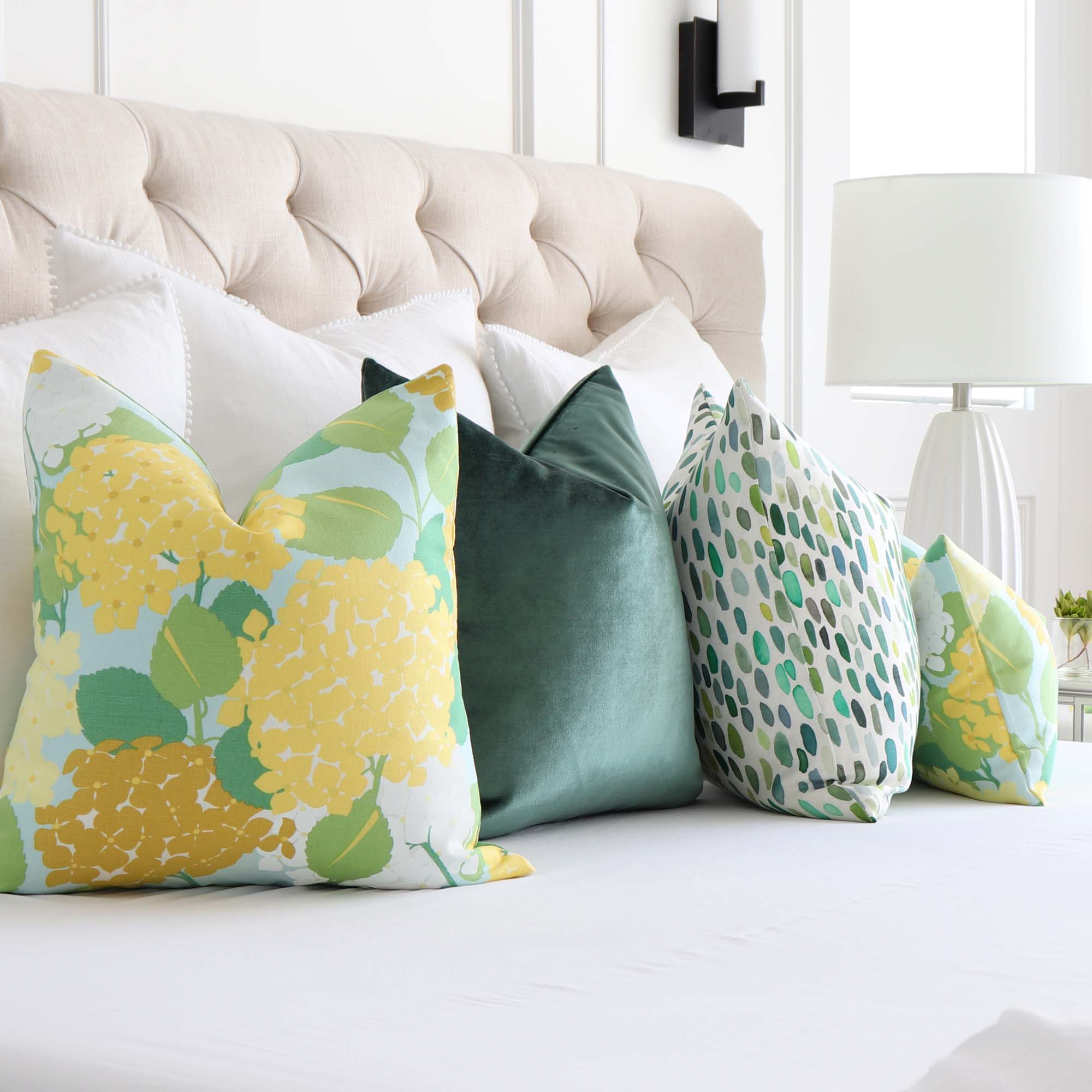 Tropical Ananas Pineapple Designer Throw Pillow Cover - Chloe & Olive